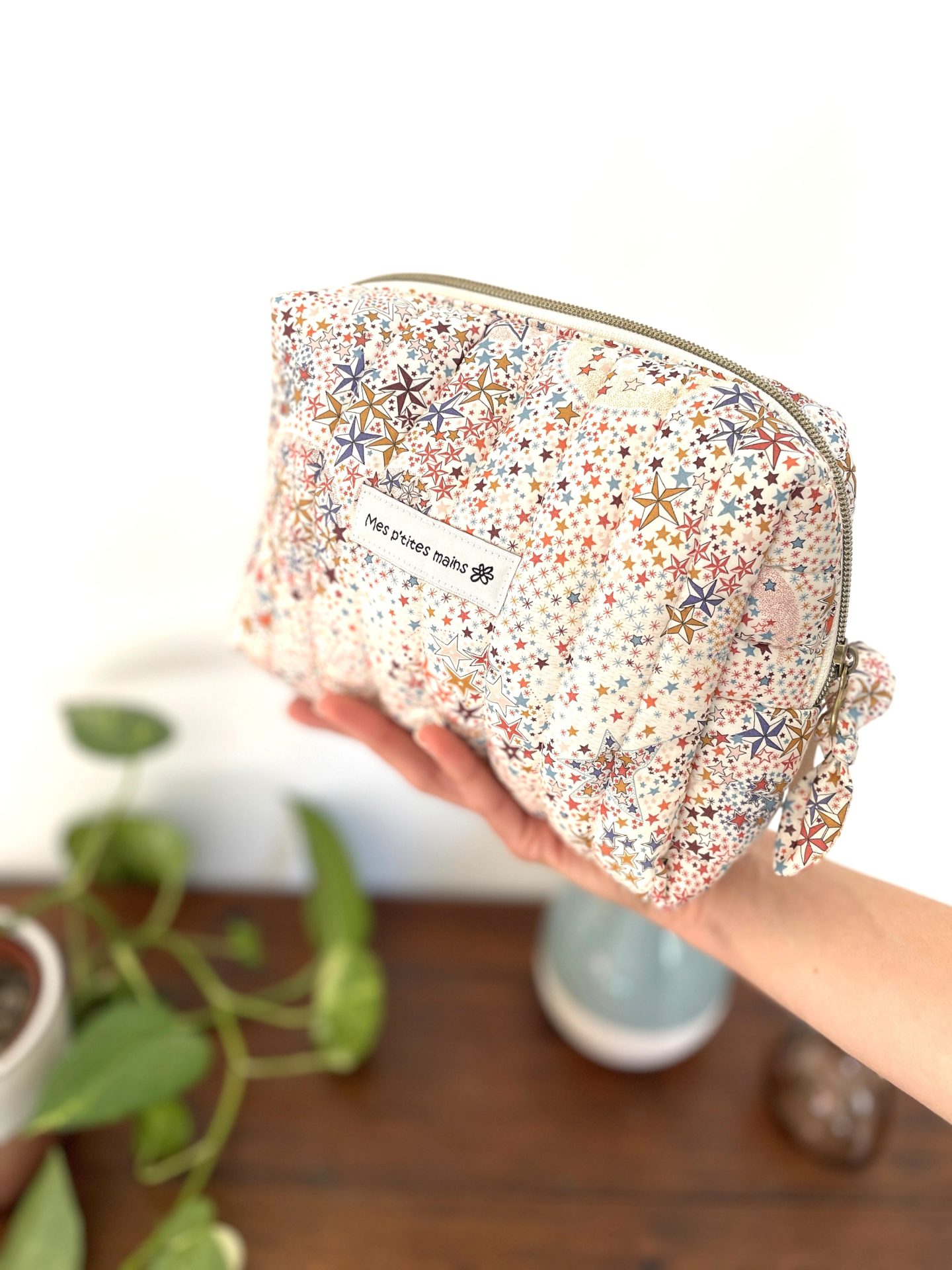Trousse de toilette Liberty Adelajda matelassée – Image 2