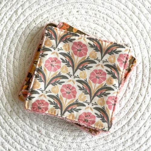 Lingettes lavables bambou Selma