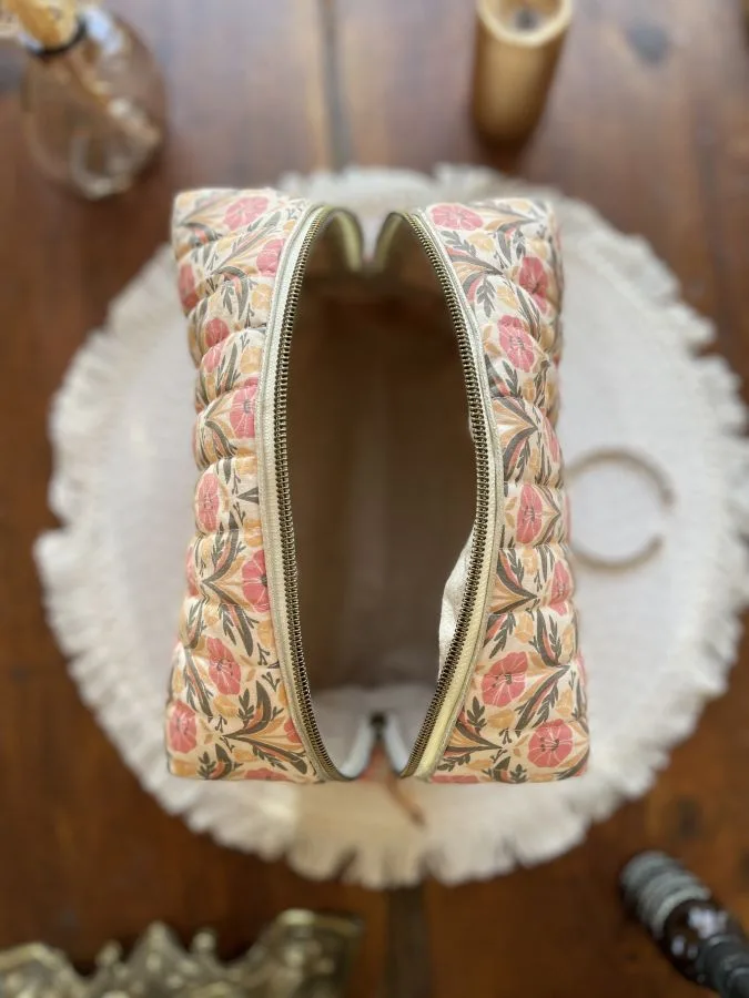 Trousse de toilette matelassée Selma – Image 2