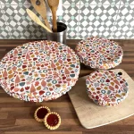 Amphores moutarde/brique