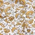 fleurs indiennes moutarde