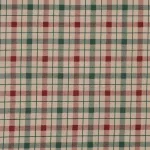 carreaux rouge et vert