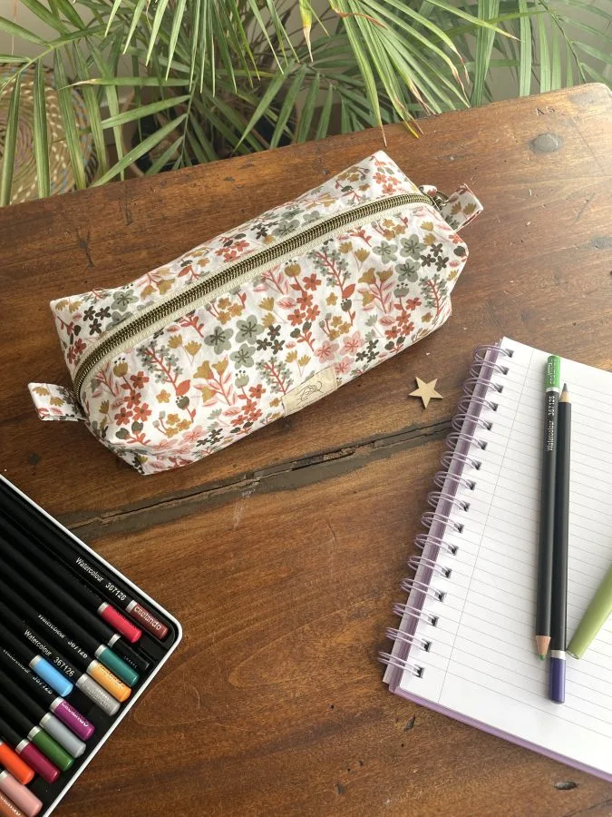 Trousse d'école fleurie Milly – Image 5