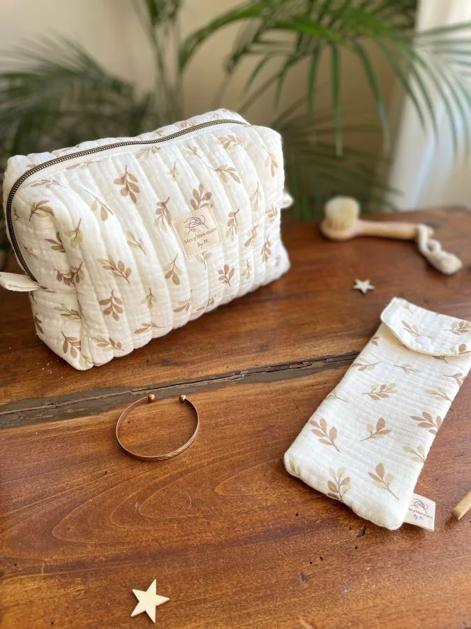 Pochette brosse à dents feuilles d'Automne – Image 6