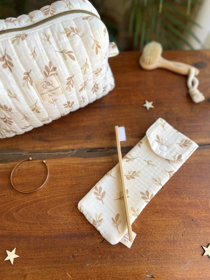 Trousse de toilette feuilles d'automne – Image 4