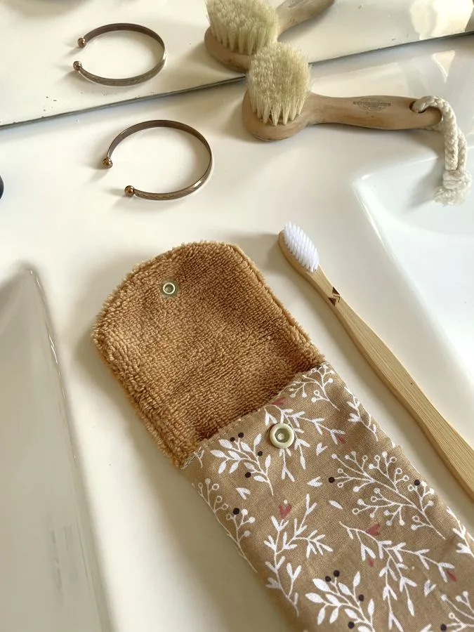 Pochette brosse à dents Noisette – Image 4