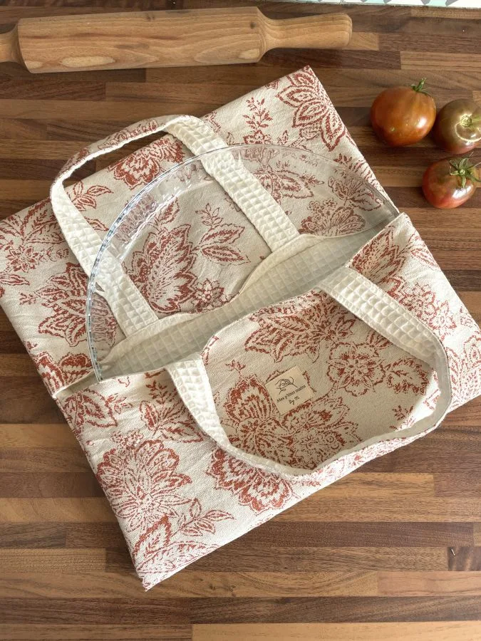 sac à tarte campagne chic