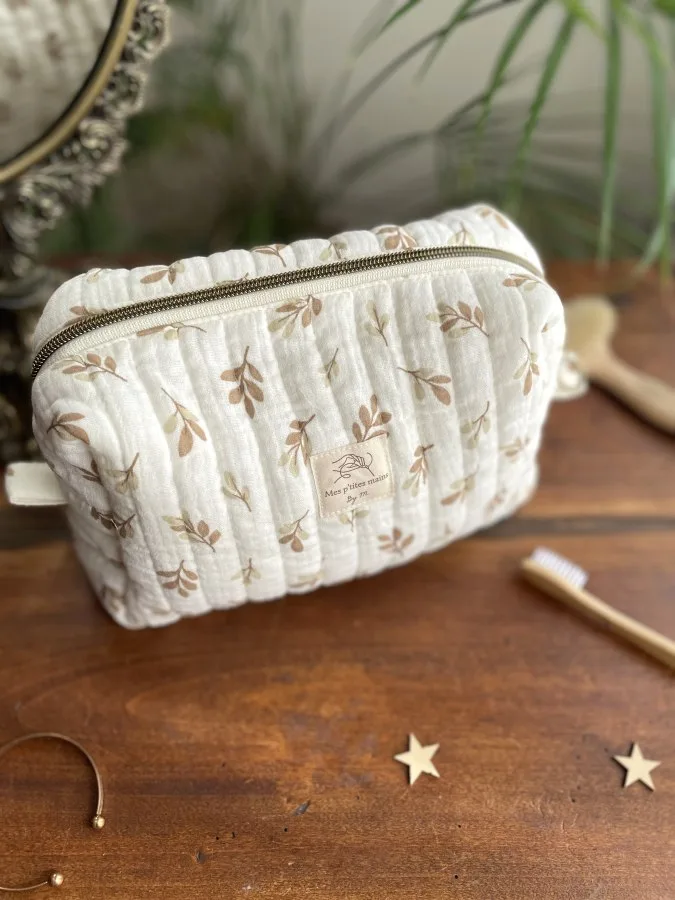 Trousse de toilette feuilles d'automne – Image 5