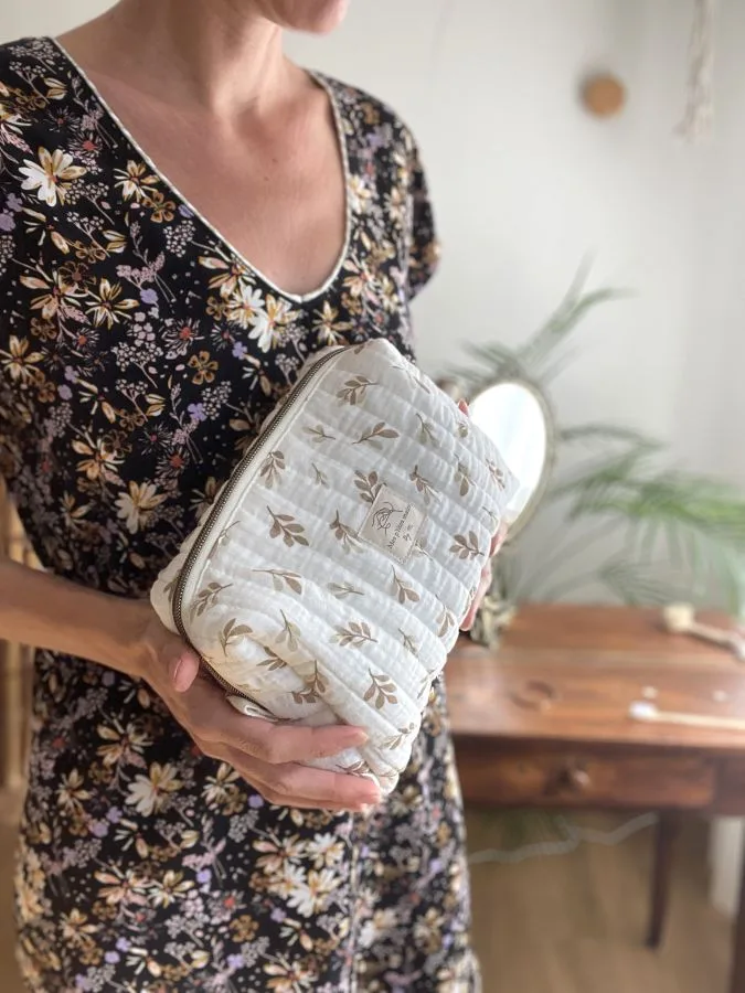 Trousse de toilette feuilles d'automne – Image 8
